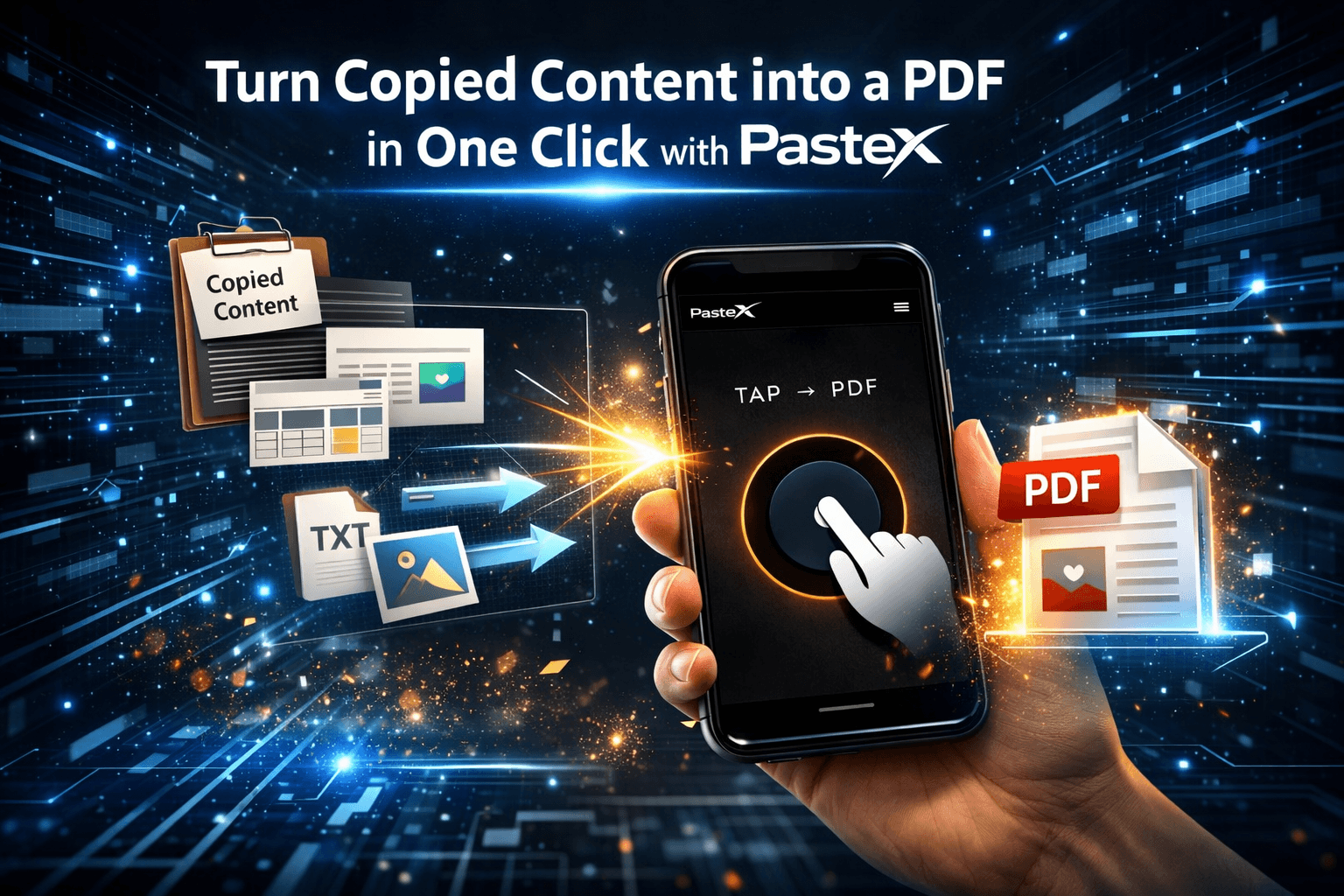Turn Copied Content into a PDF in One Click with Pastex